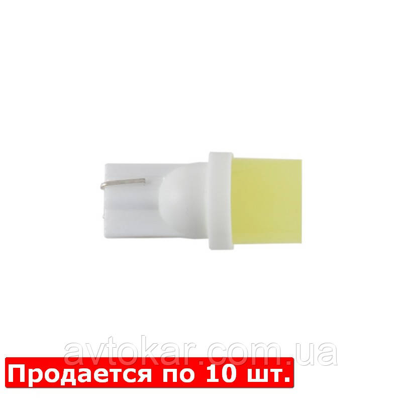 Автолампи світлодіодні Solar 12 V T10 W21x95d 1COB white AVK, фото 1