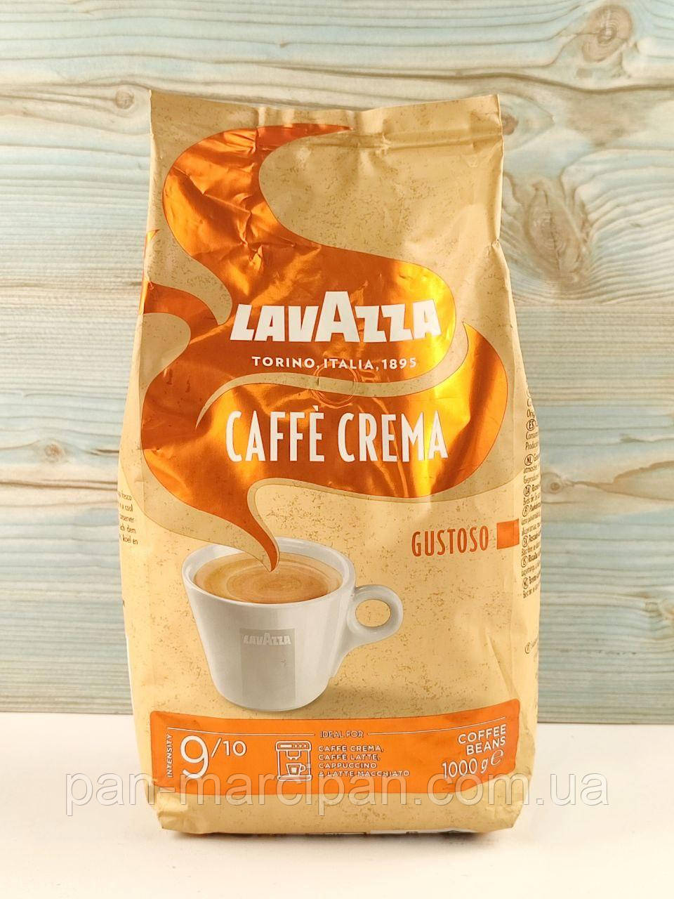 Кава в зернах Lavazza Caffe Crema Gustoso 1кг. (Італія), фото 1