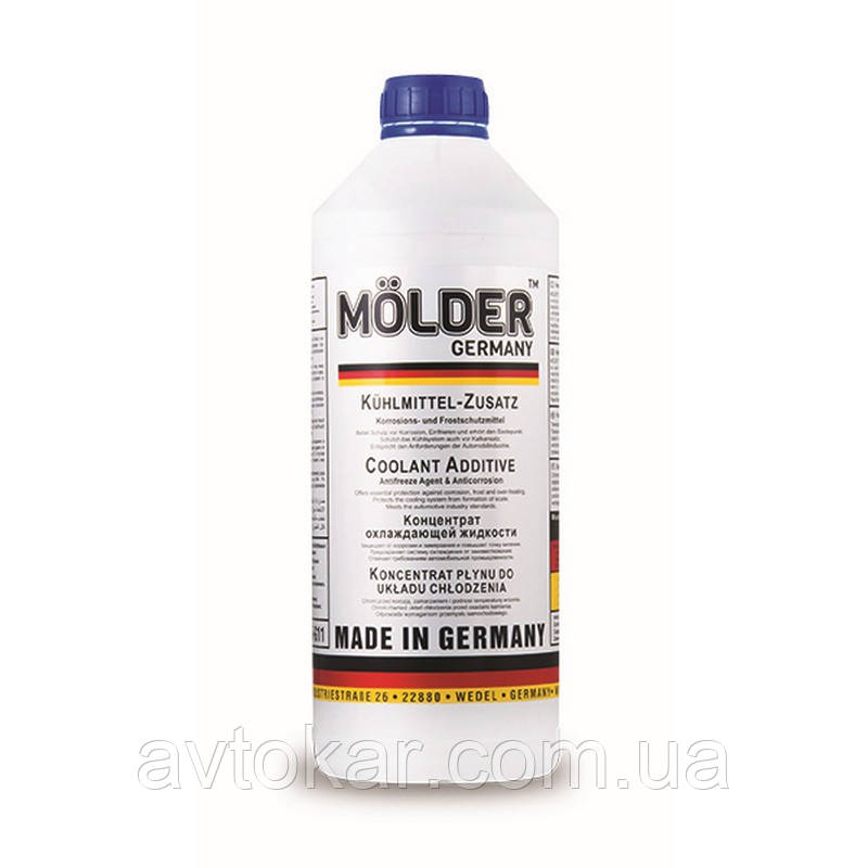 Антифриз G11 синій концентрат 1,5 л (-80 +105 градусів) Molder Concentrate Blue Німеччина (KF-015-G11) AVK, фото 1