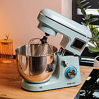 Міксер планетарний з чашею 8 літрів тістоміс 6 режимів швидкості Sokany професійний 1800 Вт