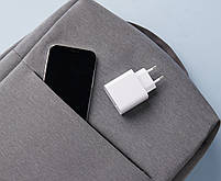 Зарядний пристрій Xiaomi Mi 33W USB+Type-C (BHR4996GL) білий, фото 11