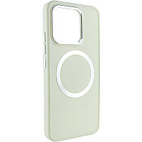 TPU чохол Bonbon Metal Style with MagSafe для Xiaomi 14 Pro Білий / White