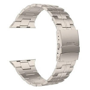 Титановий браслет ремінець для Apple Watch 41 / 40 / 38 mm titanium