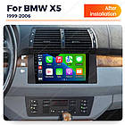 Штатна магнітола MS Mekede BMW X5 (1999 - 2006) QleD, фото 4