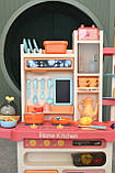 Кухня дитяча велика з краном висота 94 см, Рожева, фото 2