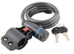 Велосипедний замок Grey's спіральний (GR51010) AVK AVK