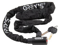 Велосипедний Замок Grey's ланцюговий (GR41615) AVK AVK