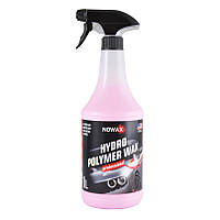 Віск для авто полімерний рідкий карнауб NOWAX для захисту та блиску ЛКП Hydro Polymer Wax консервант 1 л AVK AVK
