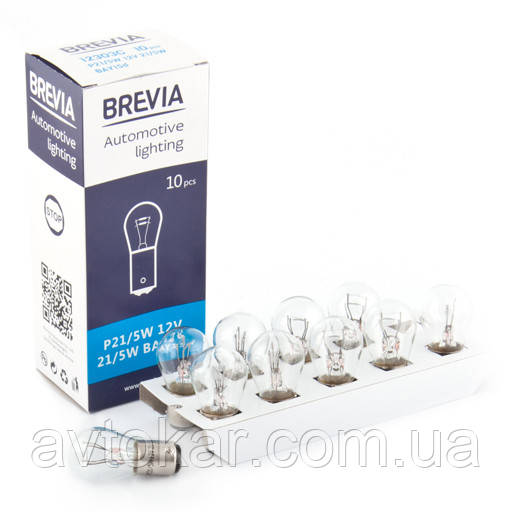 Галогенна лампа BREVIA P21/5W 12 V 5 W 12303C AVK AVK