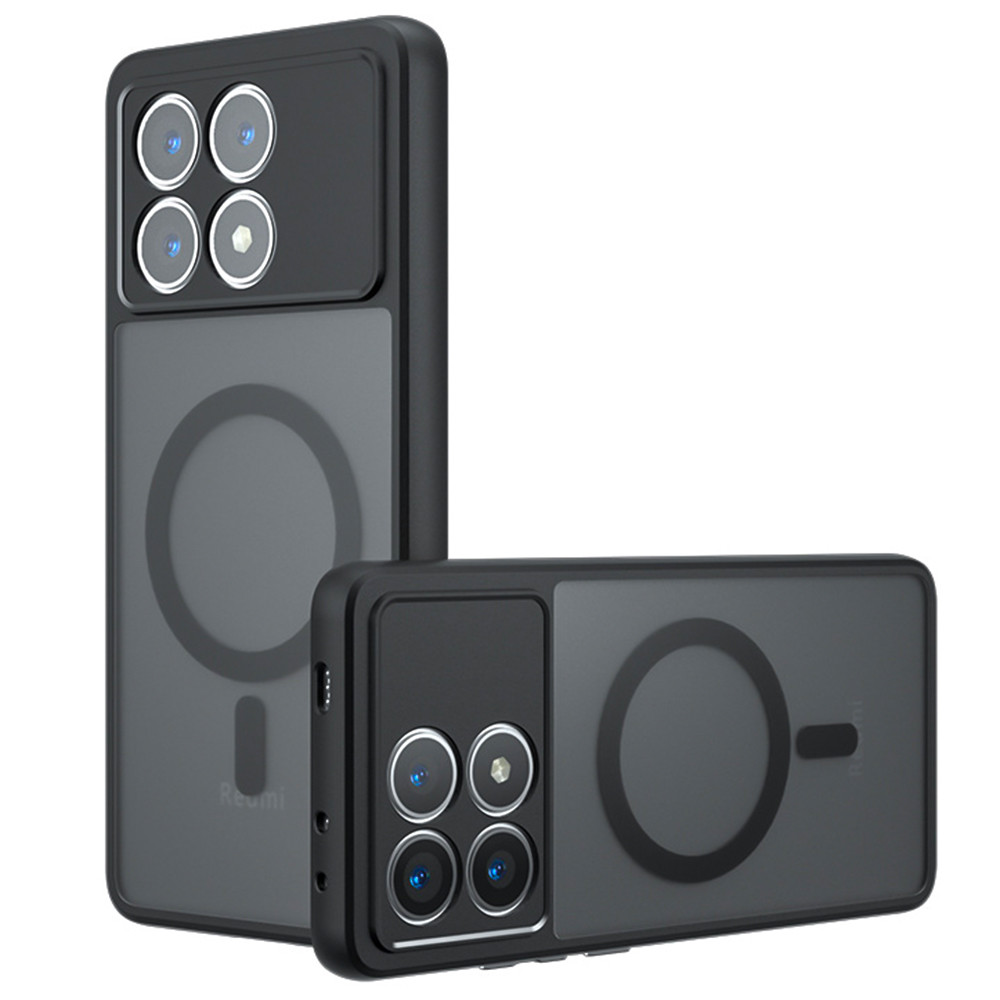 Матовий чохол - накладка Magsafe TPU+PC для Xiaomi Poco X6 Pro 5G / Xiaomi Redmi K70E 5G