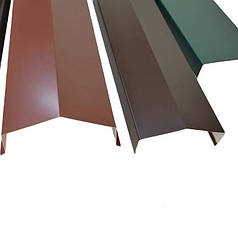 Парапет Металевий із полімерним покриттям матовий, глянсовий, під дерево