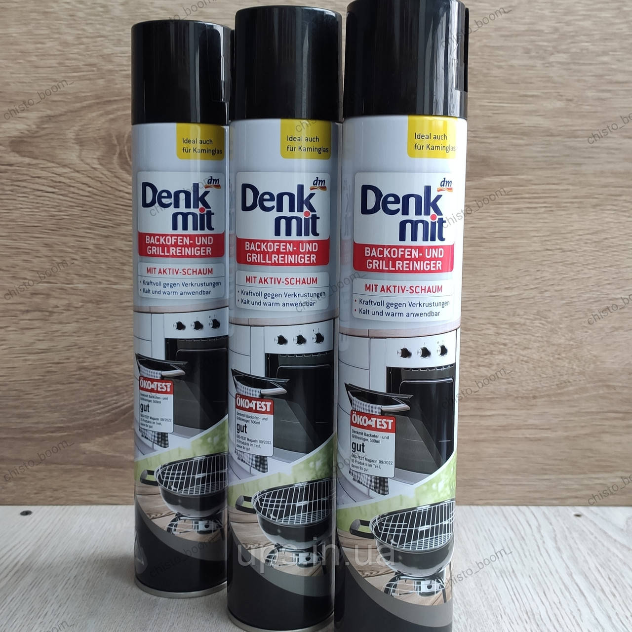Піна для миття грилів та духовок Denkmit Backofen und Grillreiniger, 500мл, фото 1