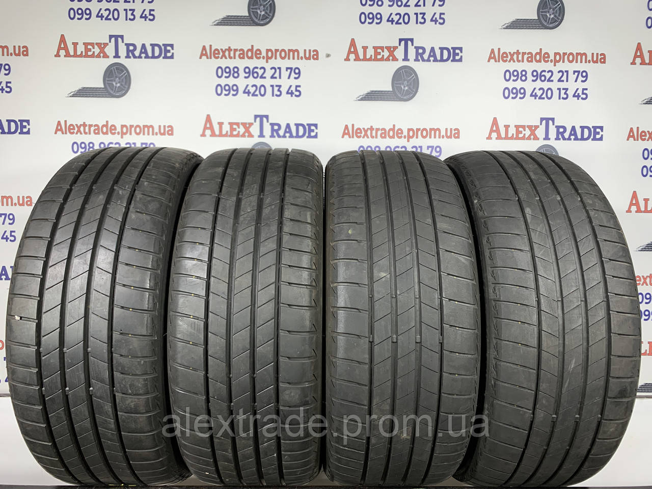 225/40 R19 Bridgestone Turanza T005 літні шини б/у, фото 1