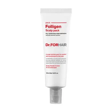 Відновлююча маска - кондиціонер для пошкодженого волосся Dr.FORHAIR Folligen Silk Treatment 50 мл