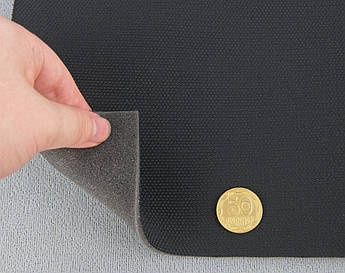 Автоткань оригінальна BMW стельова 1007, (колір темно-сірий), на поролоні 3 мм, ширина 1.54 м