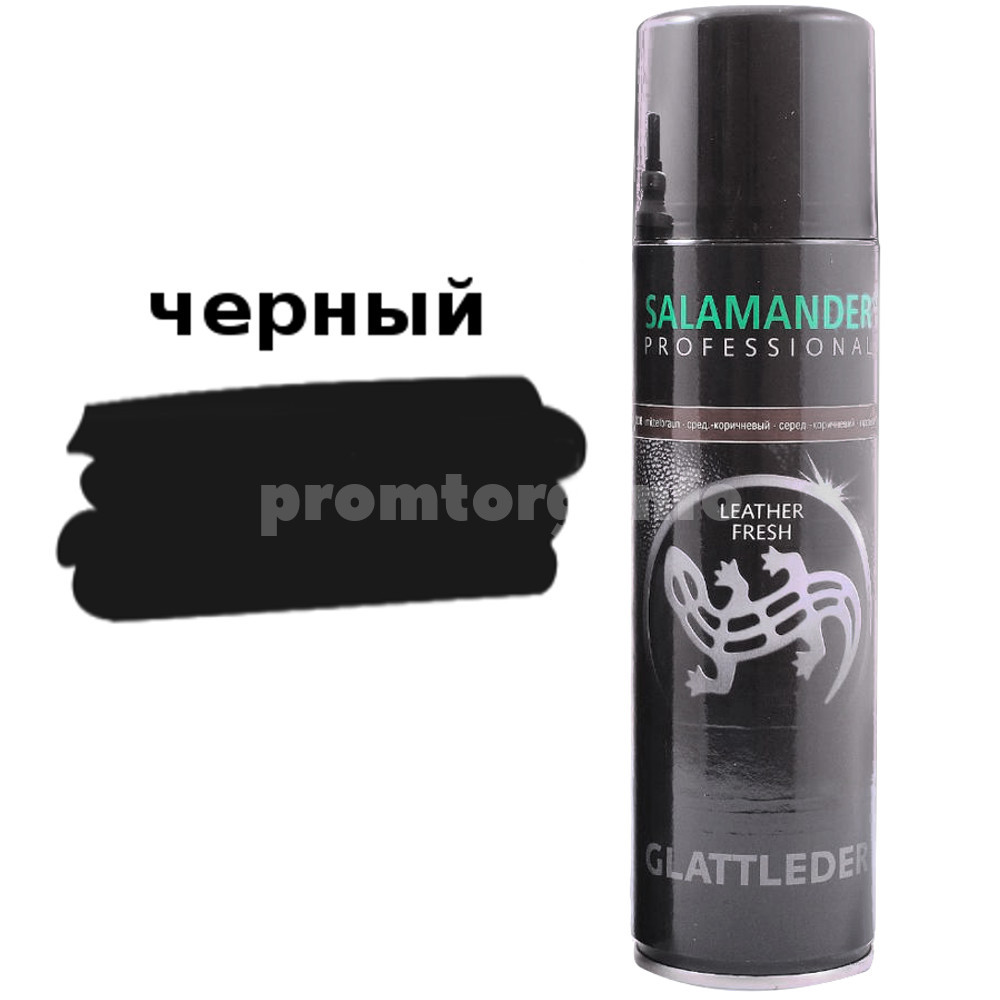Краска для гладкой кожи Salamander Professional Leather Fresh 200 ml черный