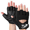 Рукавиці для фітнесу та тренувань HARD TOUCH FG-9531 розмір XL, чорний, фото 4