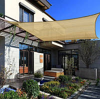 Затеняющая сетка для навеса затененная сетка для авто сетка притеняющая для теплиц тент на пляж от солнца 4х4м