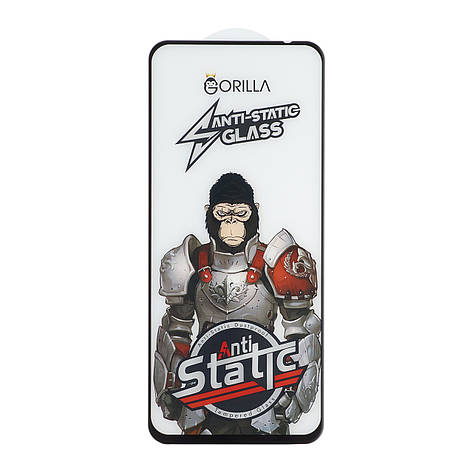 Захисне скло Gorilla King Antistatic Glass Xiaomi Redmi 12/Redmi 13/Note 12R/Poco M6 Pro 5G/Poco M6 4G/Poco M6 Plus Black, фото 1