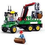 Конструктор SLUBAN "Town" Видобуток деревини арт. M38-B0778, фото 3