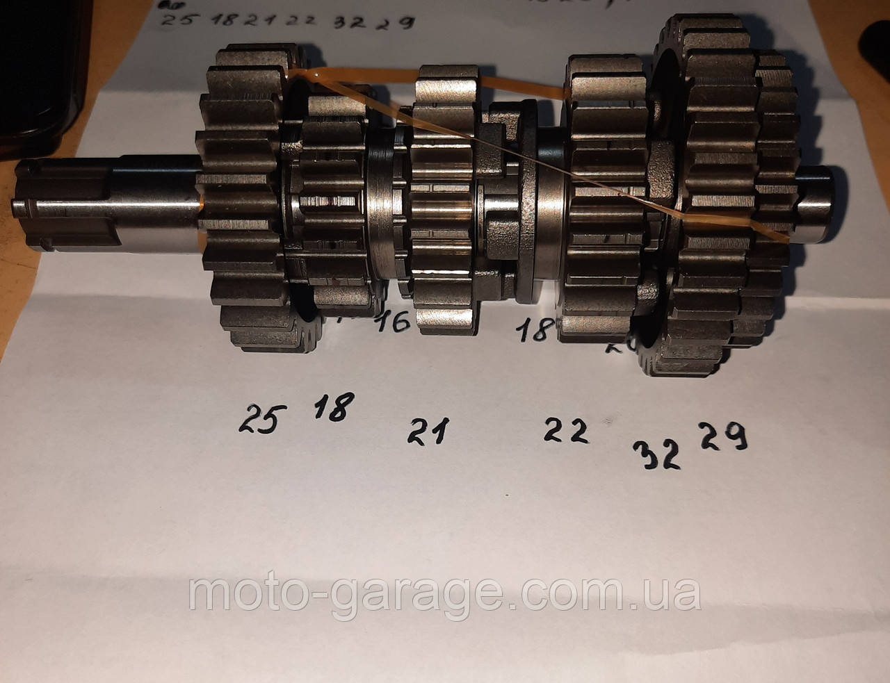 Вторинний вал KOVI ADVANCE 300,KOVI 300-4T,NB300-F ADVANCE,L-161мм,, фото 1