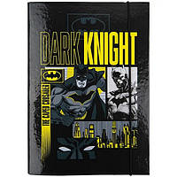 Папка для зошитів картонна на гумці B5 Kite DC Comics