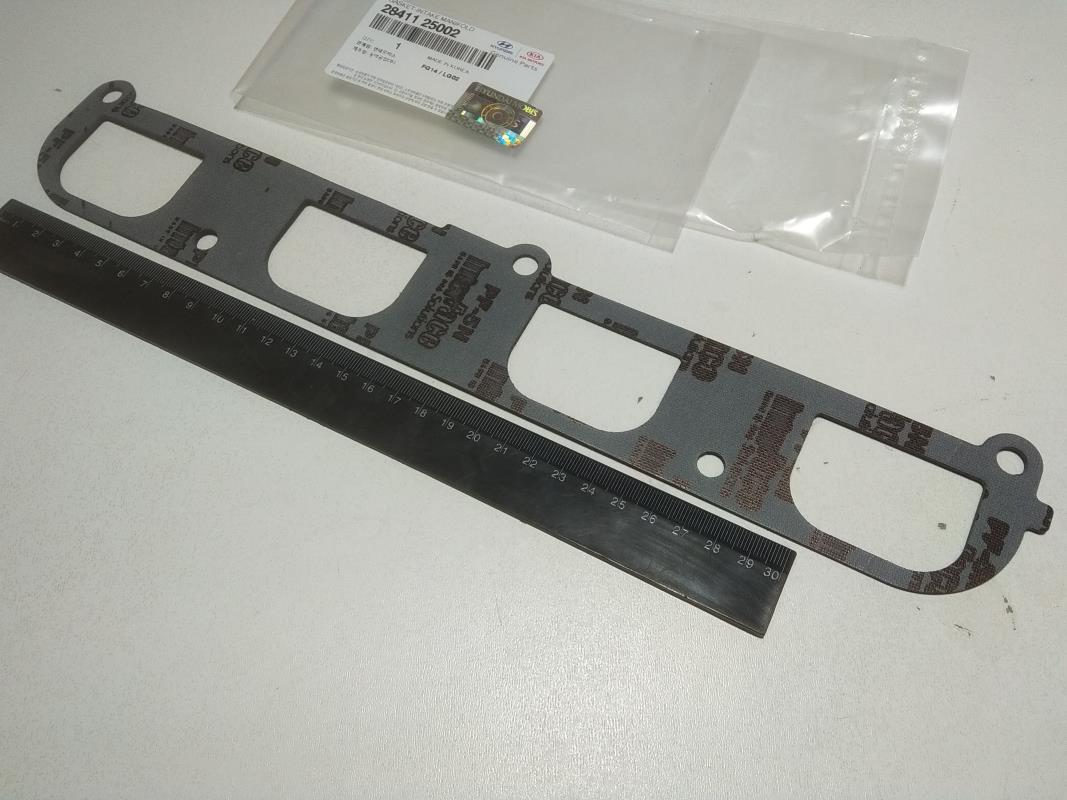 Прокладка впускного колектора Hyundai/KIA 2.0 G4KA/2.4 G4KC, MOBIS (2841125002) (28411-25002)
