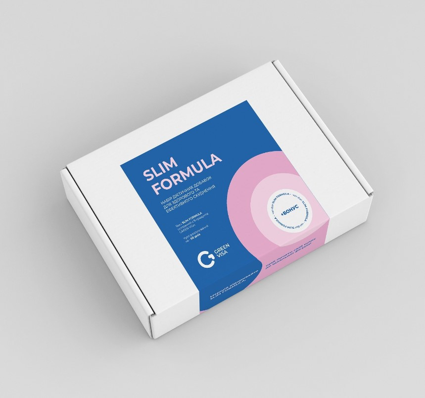 Бокс SLIM FORMULA - набір продукції для ефективного та здорового схуднення