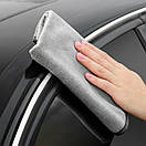 Мікрофібра Baseus Easy life car washing towel（40*40сm Two pack）Grey, фото 6