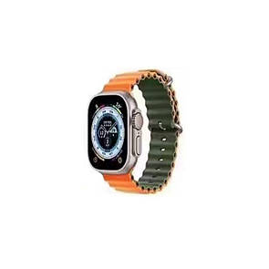 Ремінець для годинника Apple Watch Ocean two-tone 42/44/45/49mm 23.Orange-Khaki