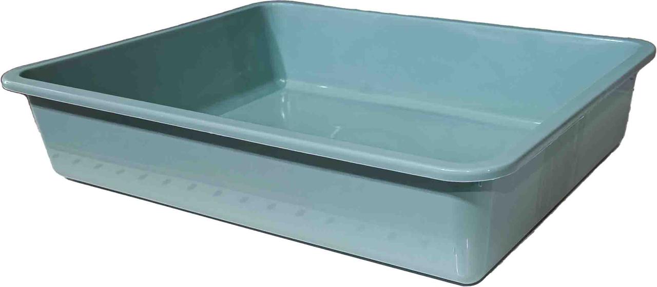 Туалет для кішок Georplast Vaschetta Max, зелений, 10541, 43х33х9 см, фото 1