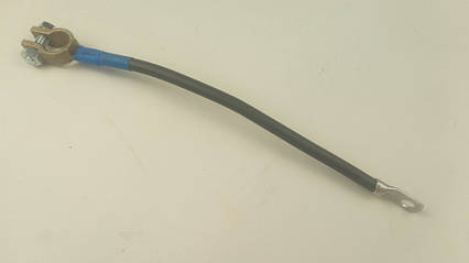 Клемма латунь "-" з дротом (22 см)