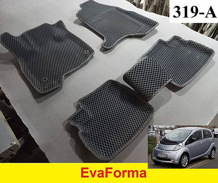 3D килимки EvaForma на Peugeot iOn '09-14, 3D килимки EVA, фото 1