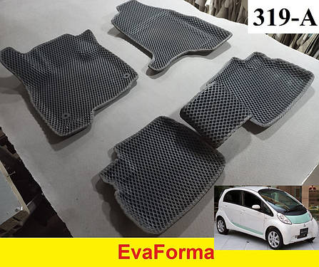 3D килимки EvaForma на Mitsubishi i MiEV '09-21 EUR, 3D килимки EVA, фото 1