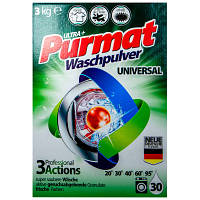 Оригінал! Пральний порошок Purmat Universal 3 кг (4260418932225) - Вища Якість!