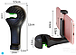 Тримач на підголівник. 2в1: Тримач для телефону і гачок на підголівник Сірий, фото 4