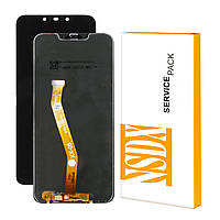 Дисплей HUAWEI P Smart Plus/Mate 20 Lite/Nova 3i (INE-LX1/INE-LX2) (2018) Service Pack із чорним тачскрином