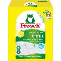 Оригінал! Пральний порошок Frosch Цитрус 1.45 кг (4001499960260) - Вища Якість!