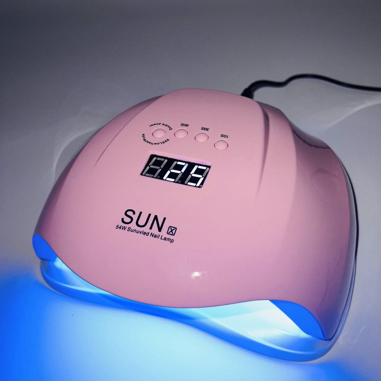 LED+UV SUN X 54W PASTEL PINK