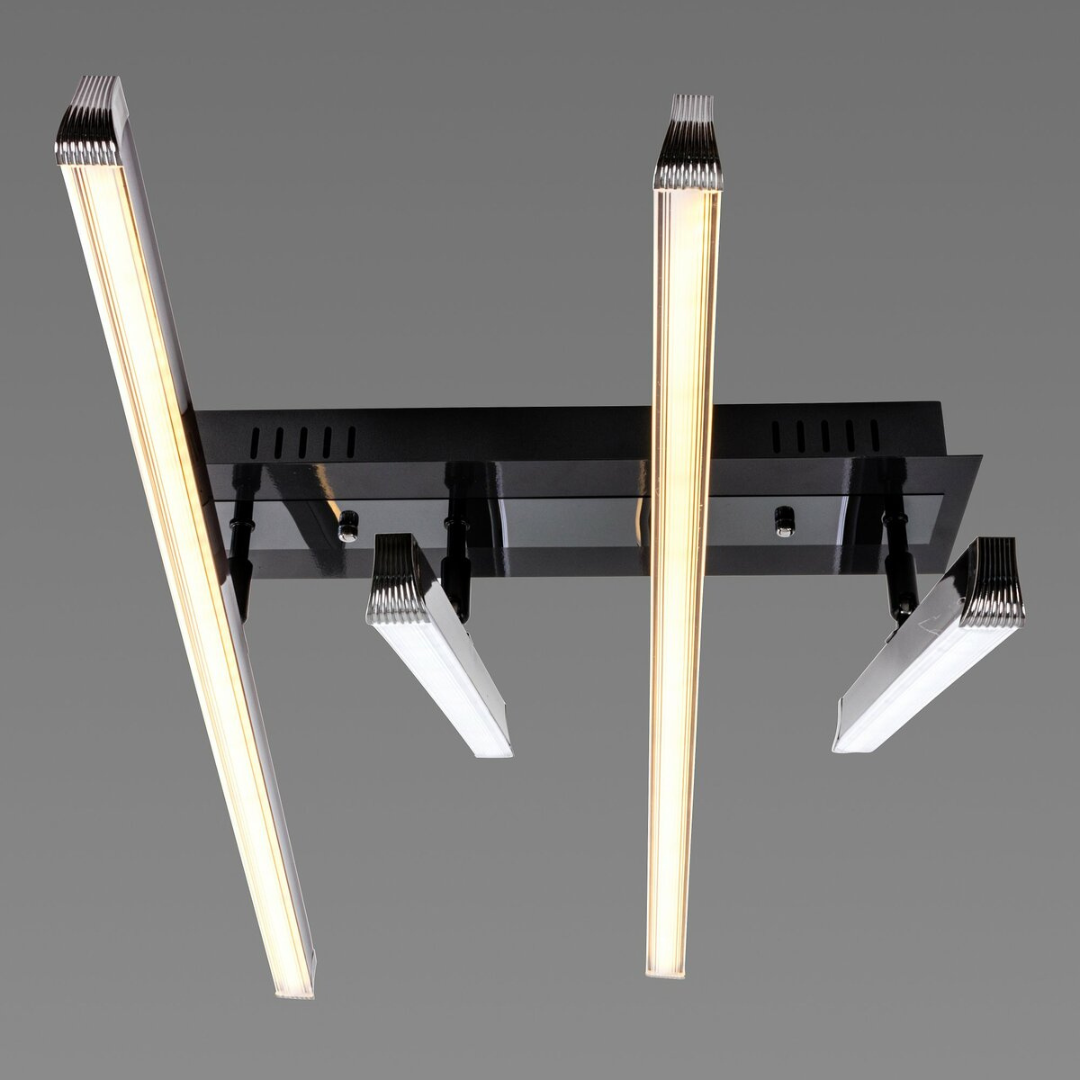 Лед люстра планки Sirius 40W до 10 м² колір Сірий YH993/4 GRAY, фото 1