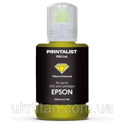 Оригінал! Чорнило Printalist Epson 140г Yellow (PL-INK-EPSON-Y) - Вища Якість!