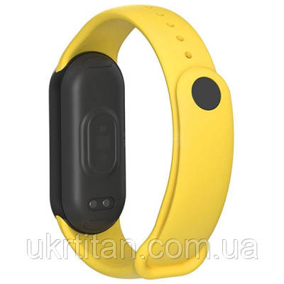 Оригінал! Ремінець до фітнес браслета Armorstandart для Xiaomi Mi Band 8 Yellow (ARM68019) - Вища Якість!, фото 1