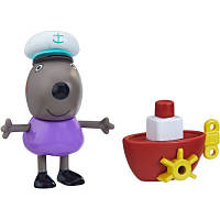 Оригінал! Фігурка Peppa Денні з корабликом (F3759) - Вища Якість!