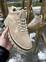 Зимові чоловічі черевики Vio (BEIGE) .Хит!