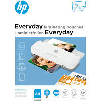 Оригінал! Плівка для ламінування HP Everyday Laminating Pouches, A4, 80 Mic, 216 x 303, 100 pcs (9154) (838140) - Вища Якість!