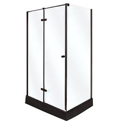 Душова кабіна INSANA Adriana Black 100х80х210 дрібний піддон