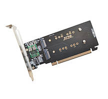 Адаптер PCI-e X16 - 4 x M.2 NVMe, TRY N-R08A чорний