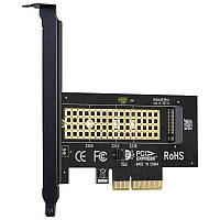 Адаптер PCI-e X4 - M.2 NVMe, TRY EM2-5002 чорний
