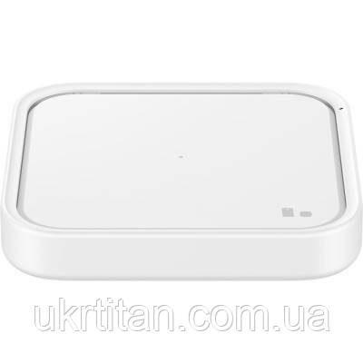 Оригінал! Зарядний пристрій Samsung 15W Wireless Charger Pad w/o White (EP-P2400BWEGEU) - Вища Якість!, фото 1