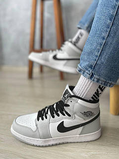 Gray jordan 1 sale